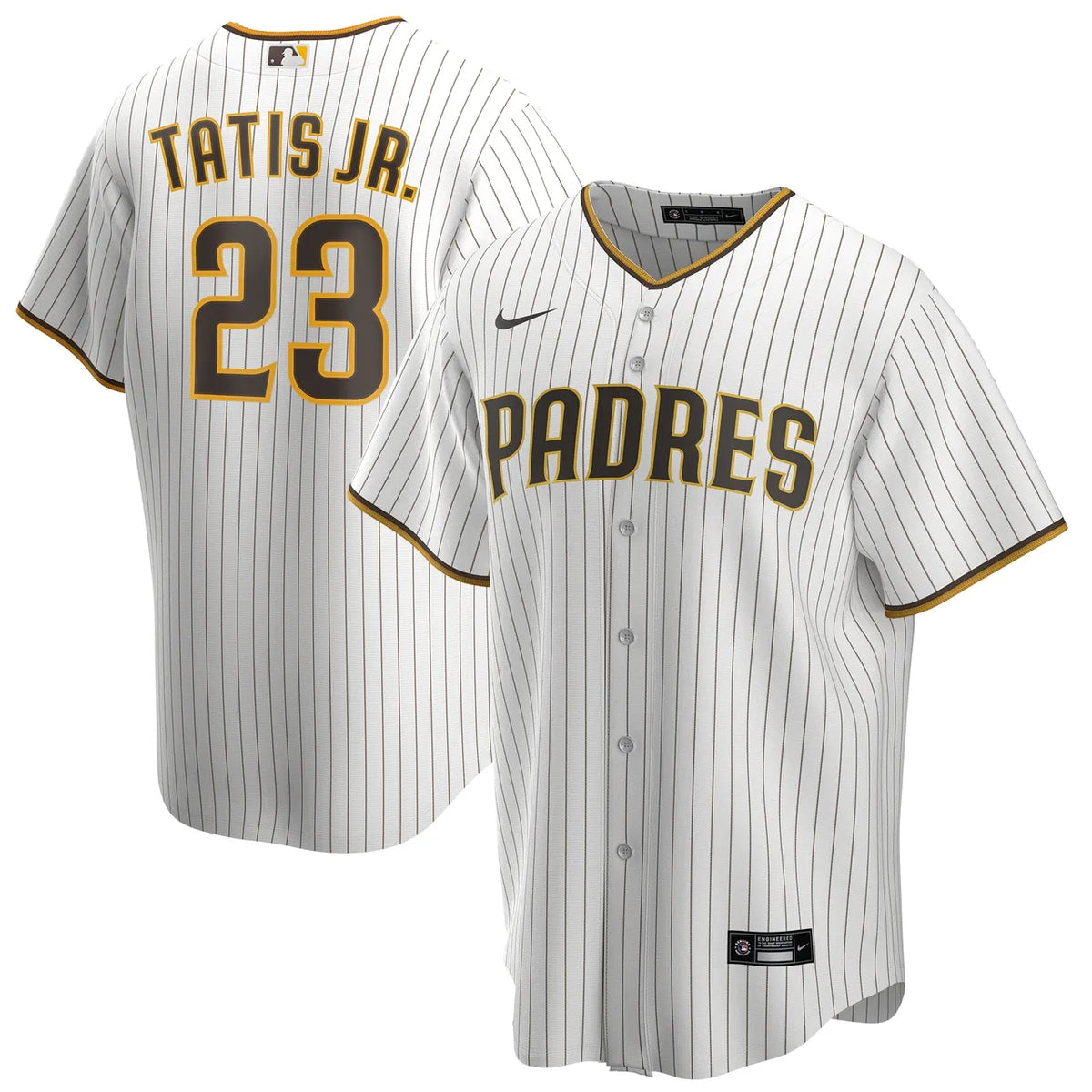 nike Padres Tatis Jr White Jersey
