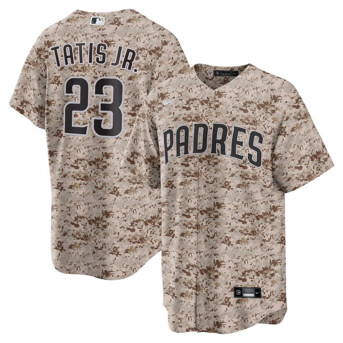 Padres Tatis Jr Camo Jersey - Hình 2
