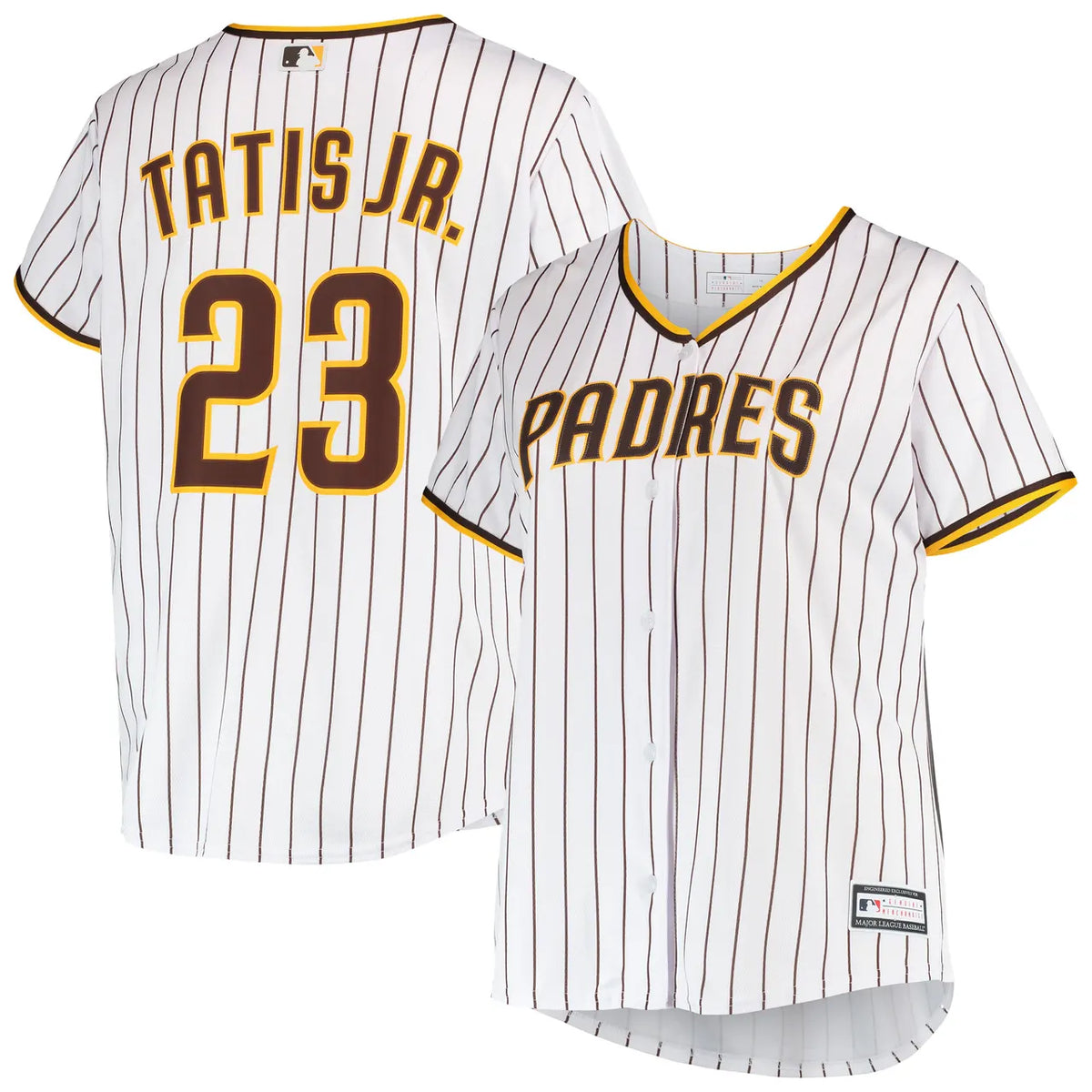 Majestic Tatis Jr. Padres Jersey - Hình 2