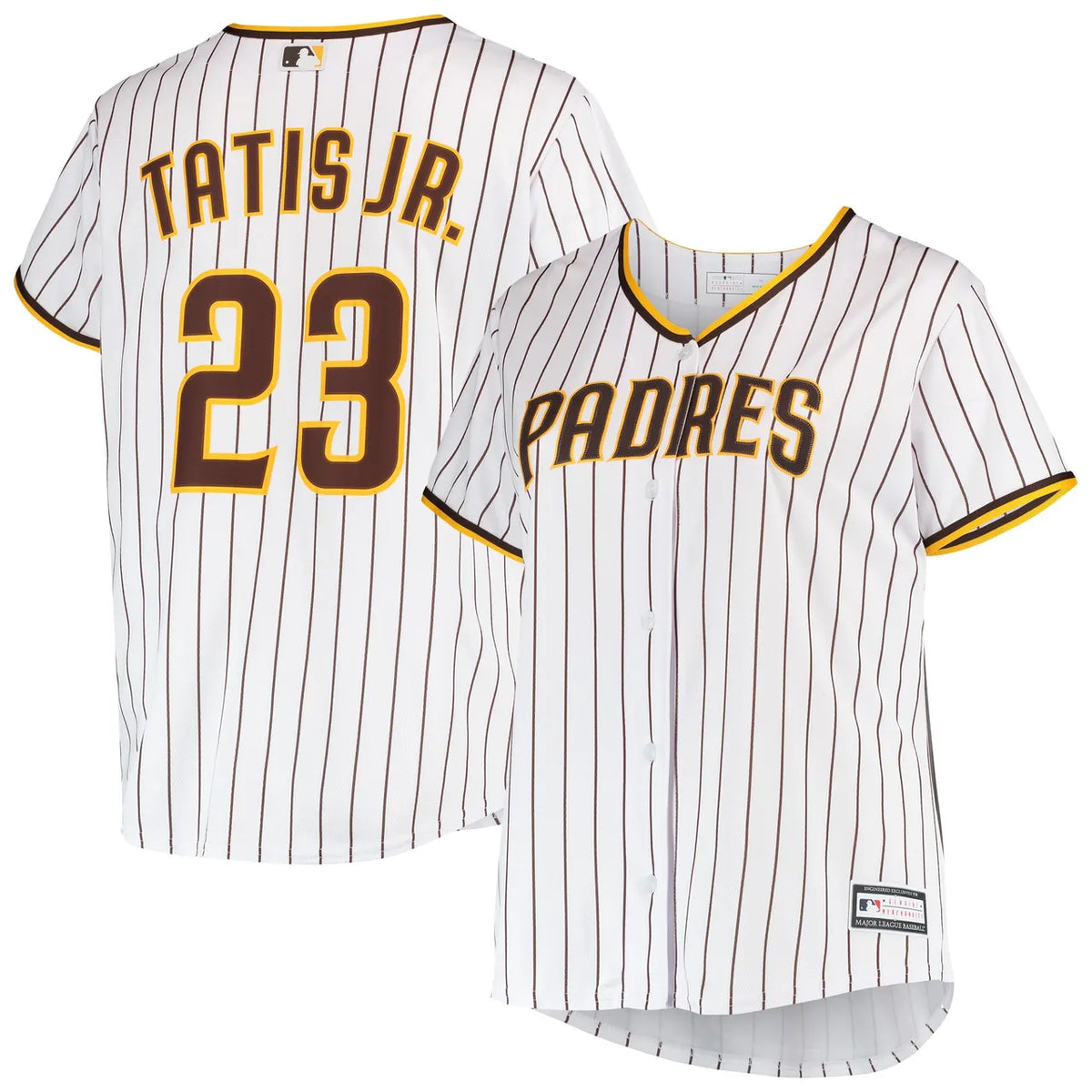 Padres Tatis Jr White Jersey