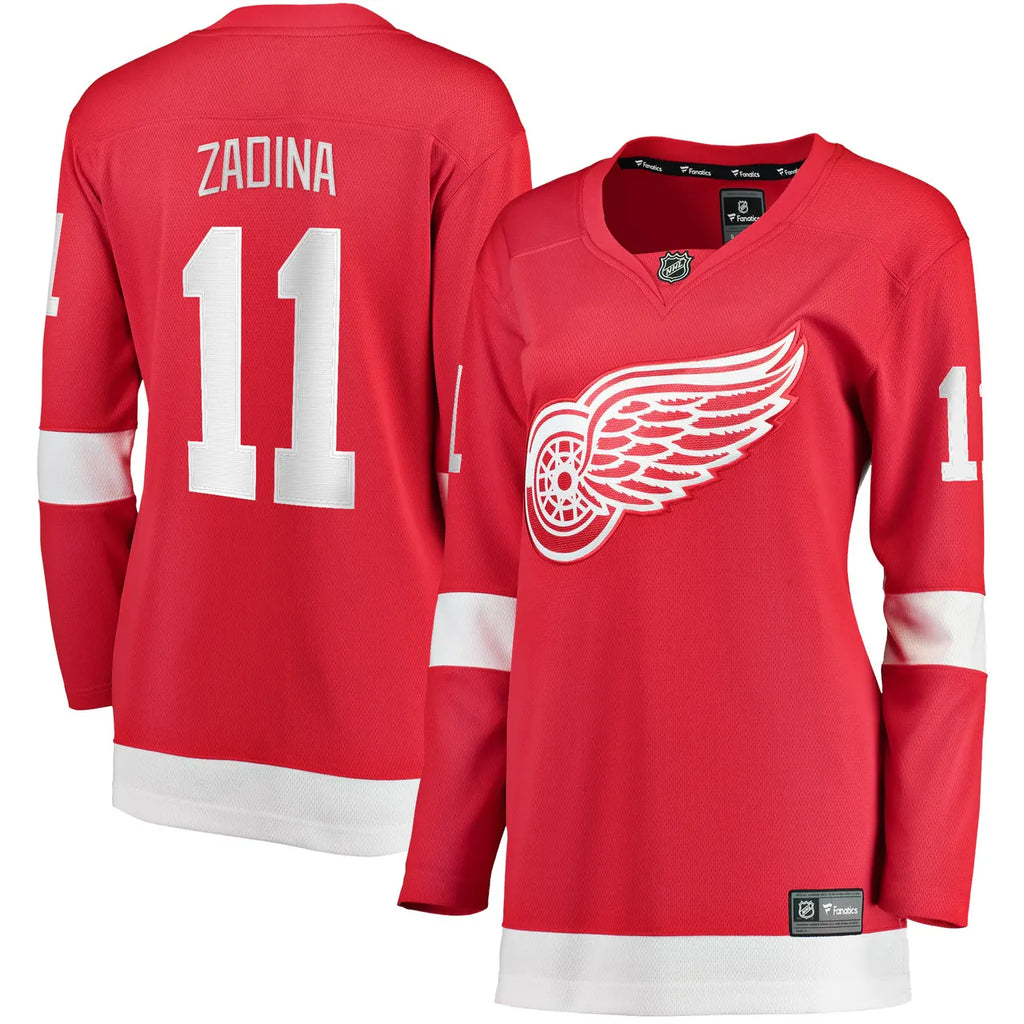 Red Wings Zadina Jersey - Hình 2