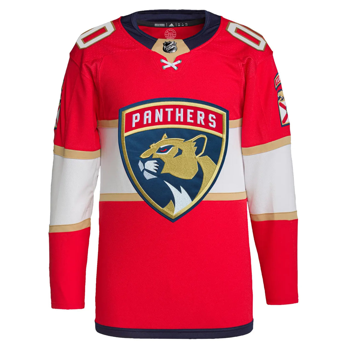 red Adidas Panthers Home Jersey - Hình 2