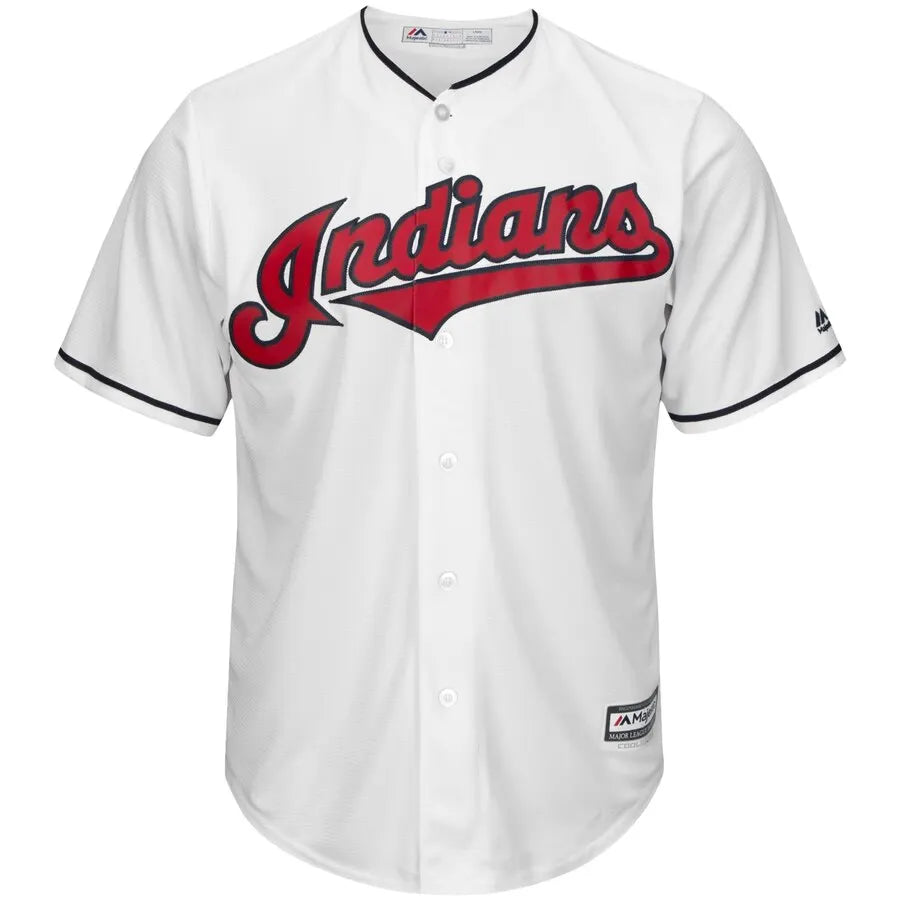 Majestic Lindor Indians Jersey - Hình 2