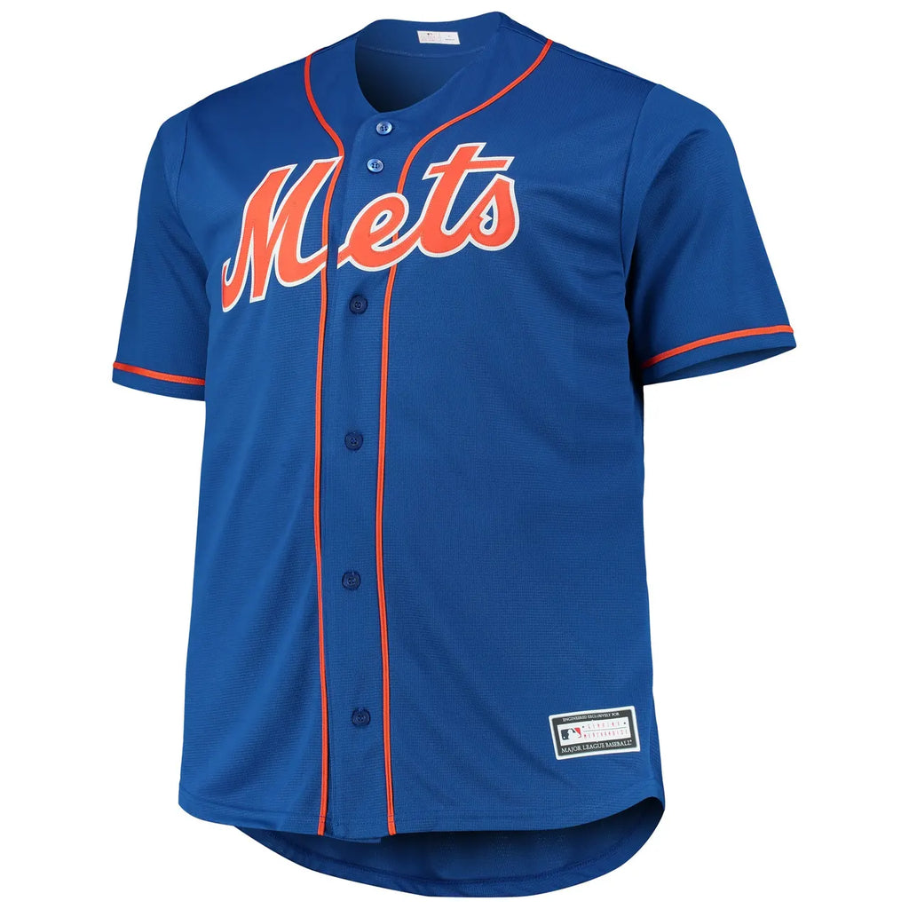 Lindor Mets Blue Jersey majestic