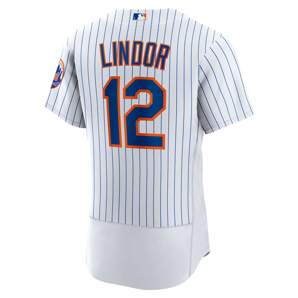 Lindor Mets Pinstripe Jersey nike authentic - Hình 4
