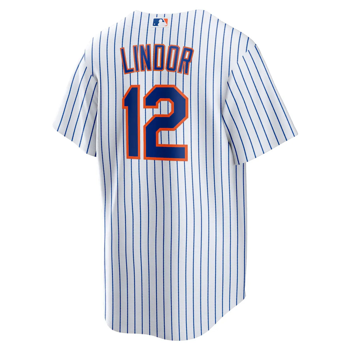 nike authentic Lindor Mets Pinstripe Jersey - Hình 4
