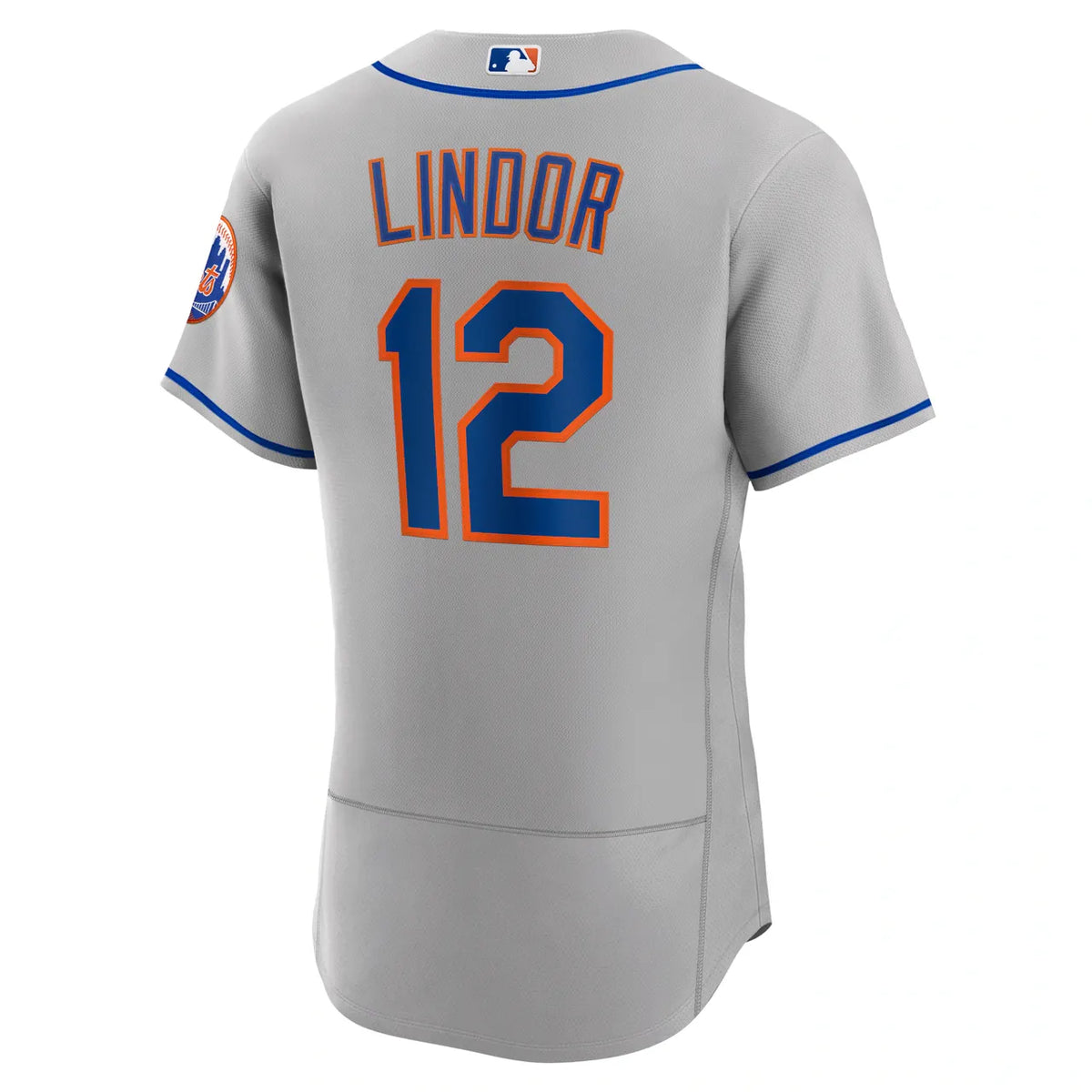 Lindor Mets Gray Jersey nike - Hình 4