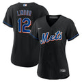Lindor Mets Black Jersey nike
