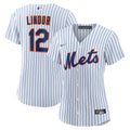 Lindor Mets Pinstripe Jersey nike