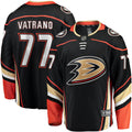 black Fanatics Vatrano Ducks Jersey