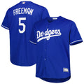majestic Dodgers Freeman Royal Blue Jersey