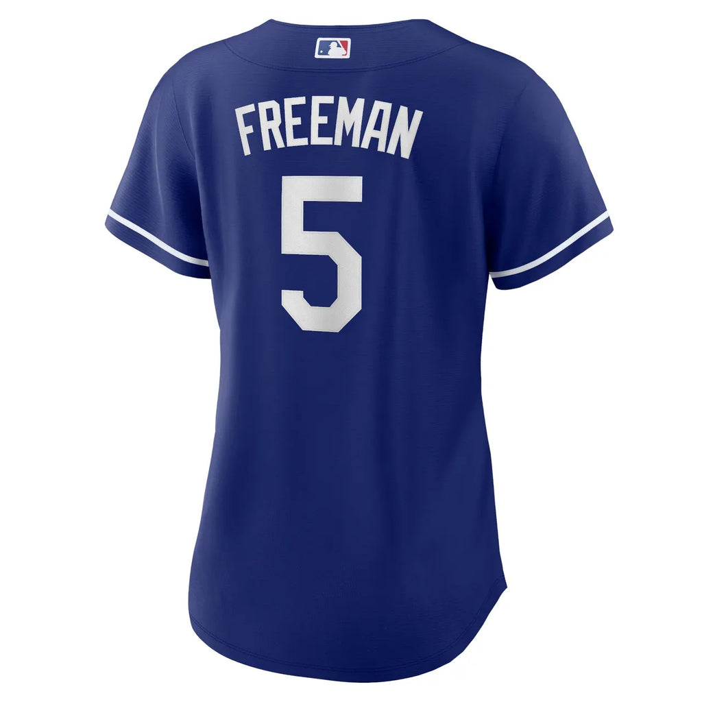 Dodgers Freeman Royal Blue Jersey - Hình 4