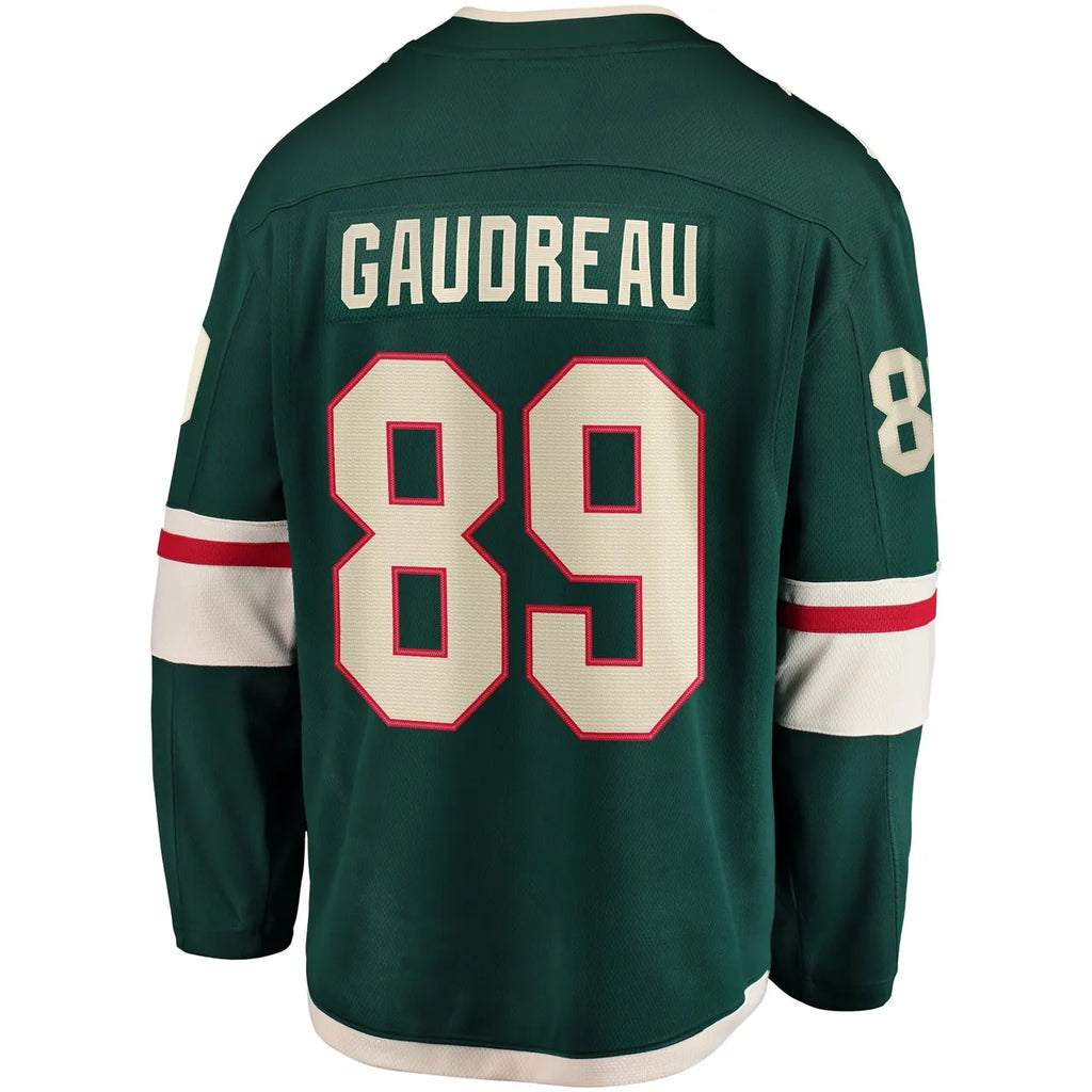 Gaudreau Wild Jersey Fanatics - Hình 2