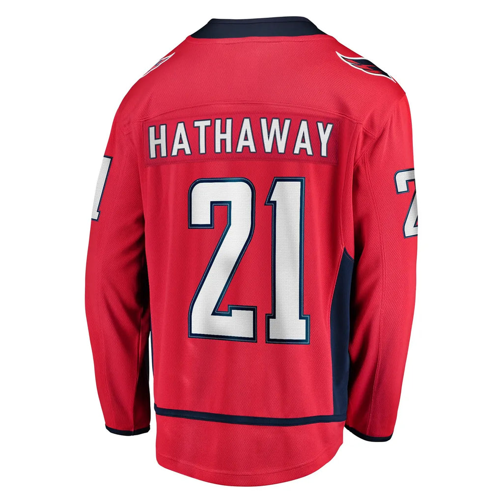Hathaway Capitals Jersey Red - Hình 4