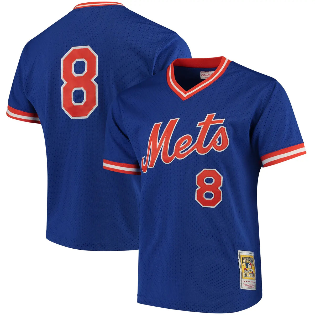 Mitchell & Ness Mets Blue Jersey