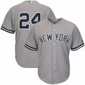 Yankees Gray Road Jersey #24