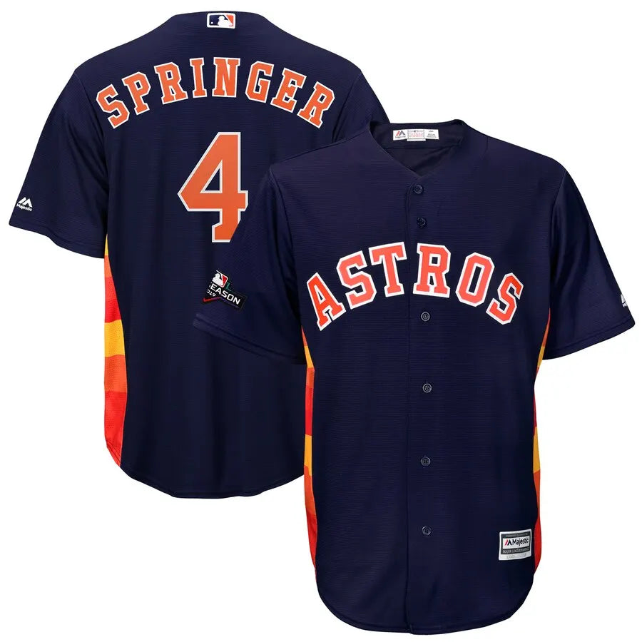 majestic Astros Springer Navy Jersey