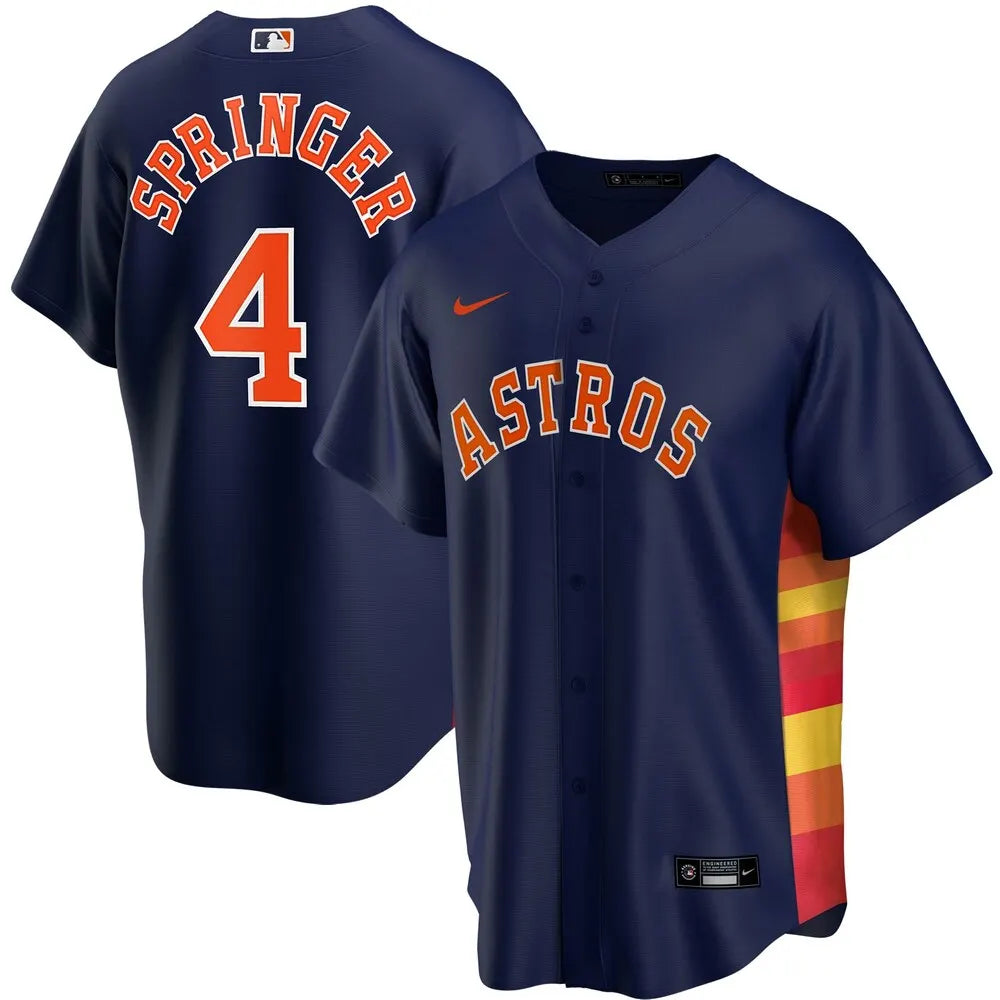 Astros Springer Navy Jersey