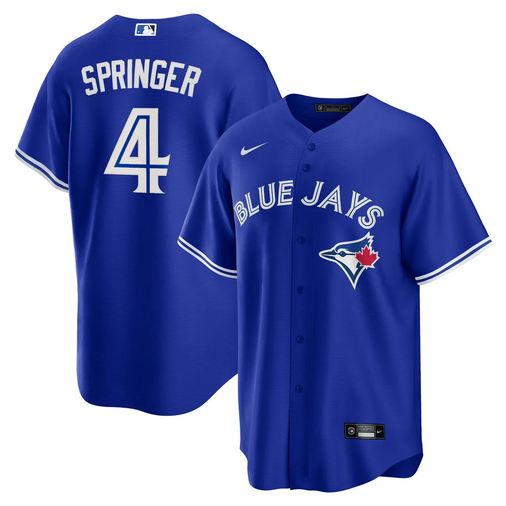 Springer Blue Jays Royal Jersey - Hình 2