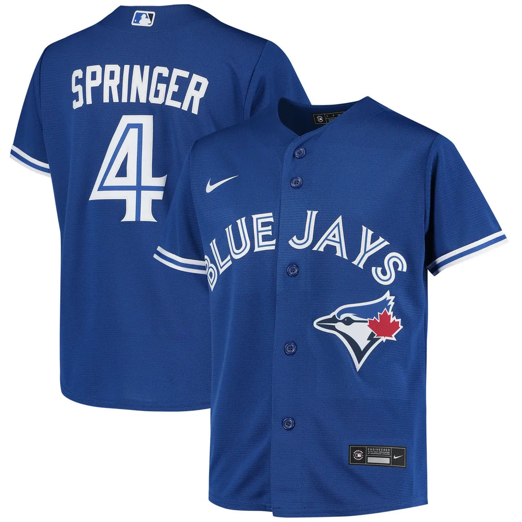 royal Nike Springer Blue Jays Jersey - Hình 2