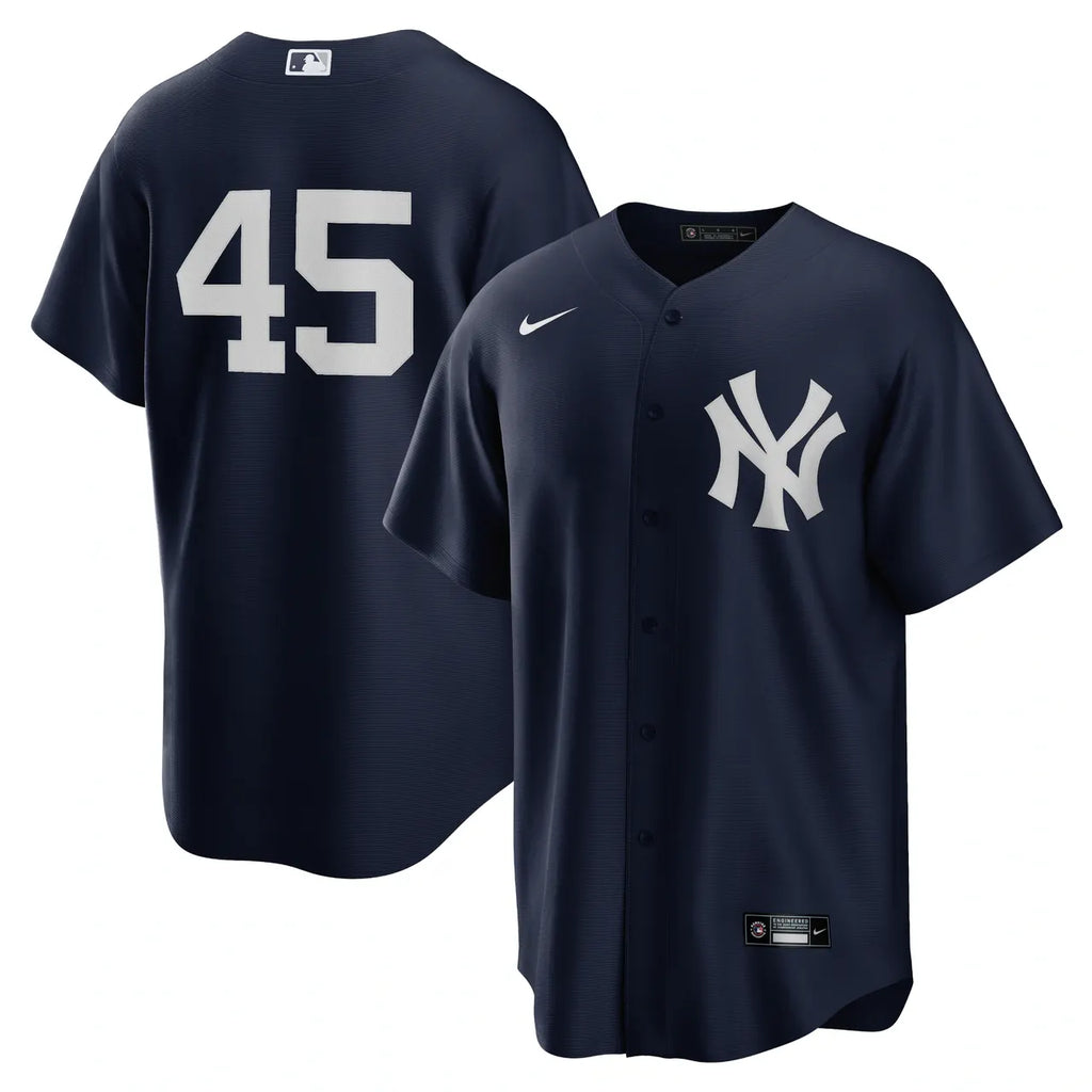 Yankees Cole Pinstripe Jersey - Hình 34