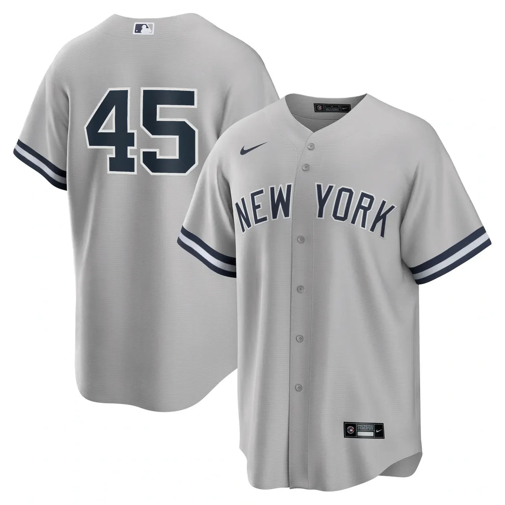 Yankees Cole Pinstripe Jersey - Hình 17