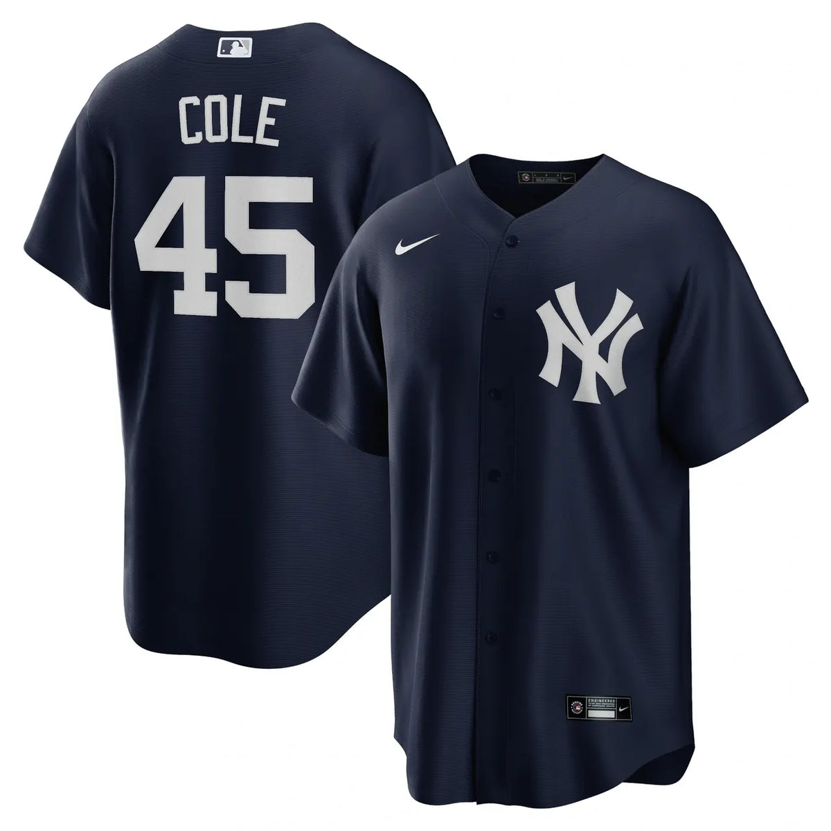 Yankees Cole Pinstripe Jersey - Hình 38