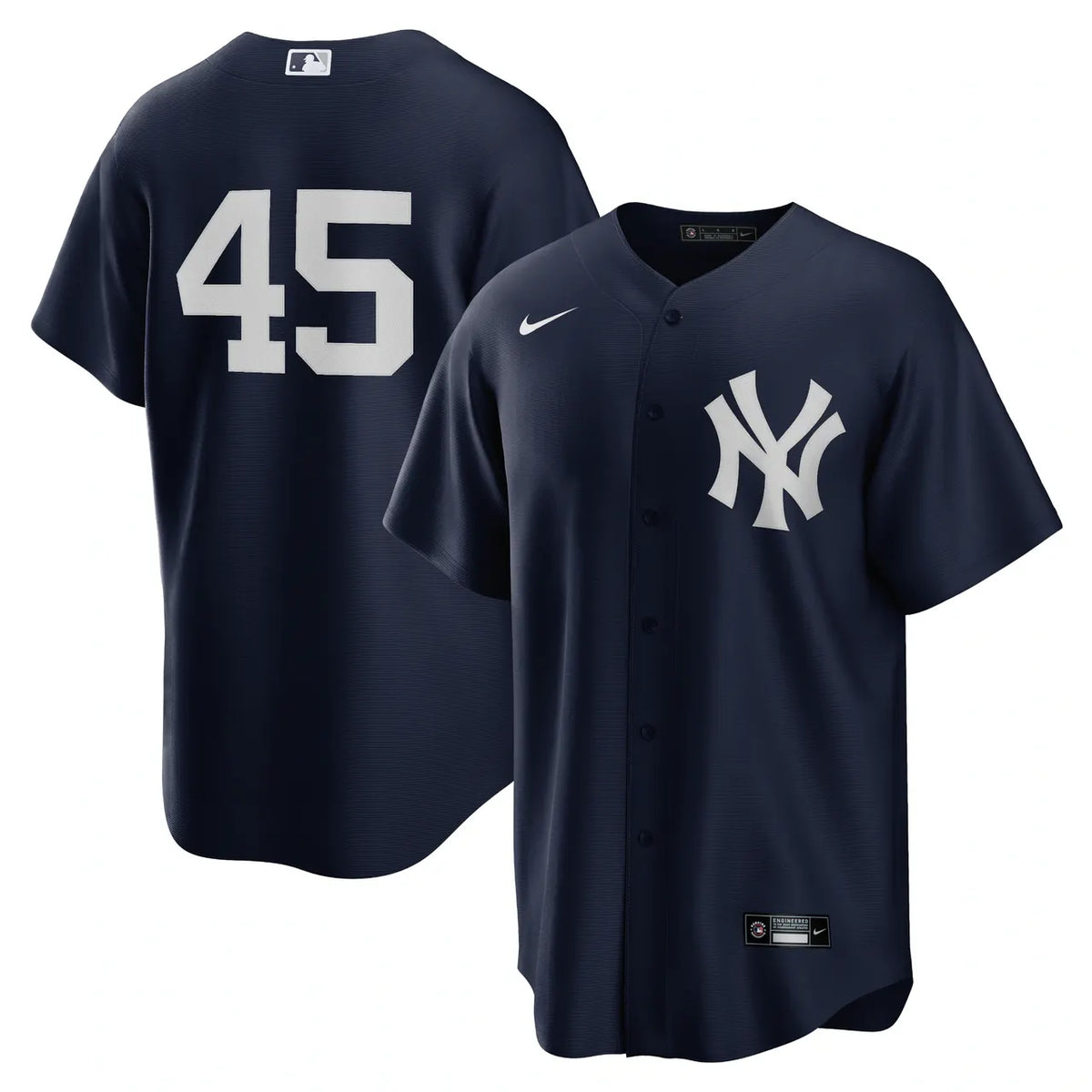 Yankees Cole Pinstripe Jersey - Hình 33