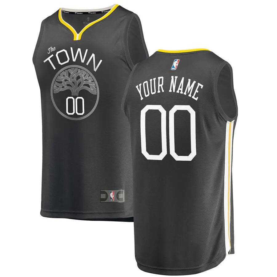 Warriors Gray The Town Jersey