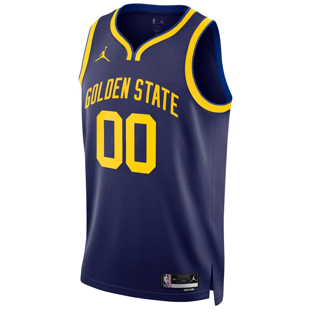 jordan Warriors Navy Custom Jersey - Hình 3