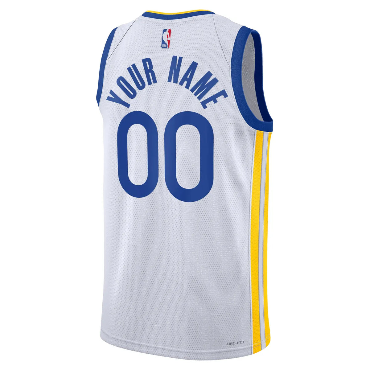 Warriors Custom White Jersey - Hình 4