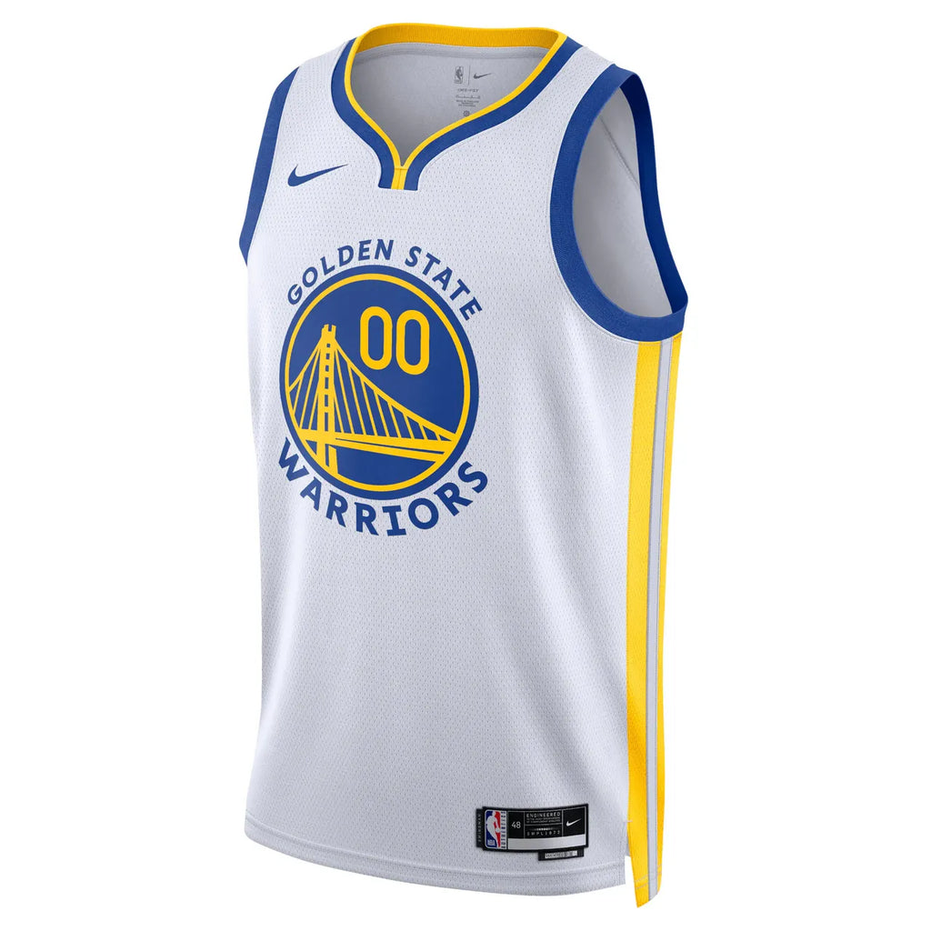 Warriors Custom White Jersey - Hình 3