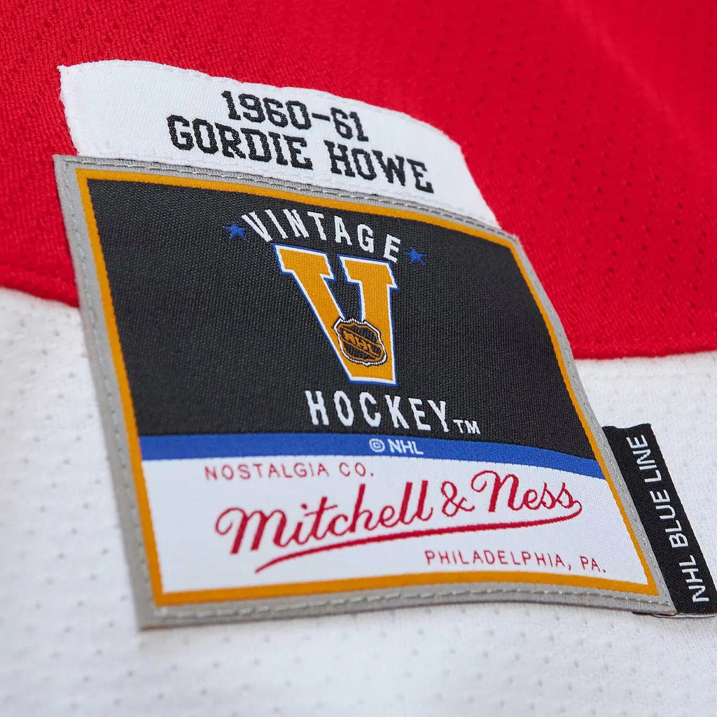 mitchell Gordie Howe Red Wings Jersey - Hình 6