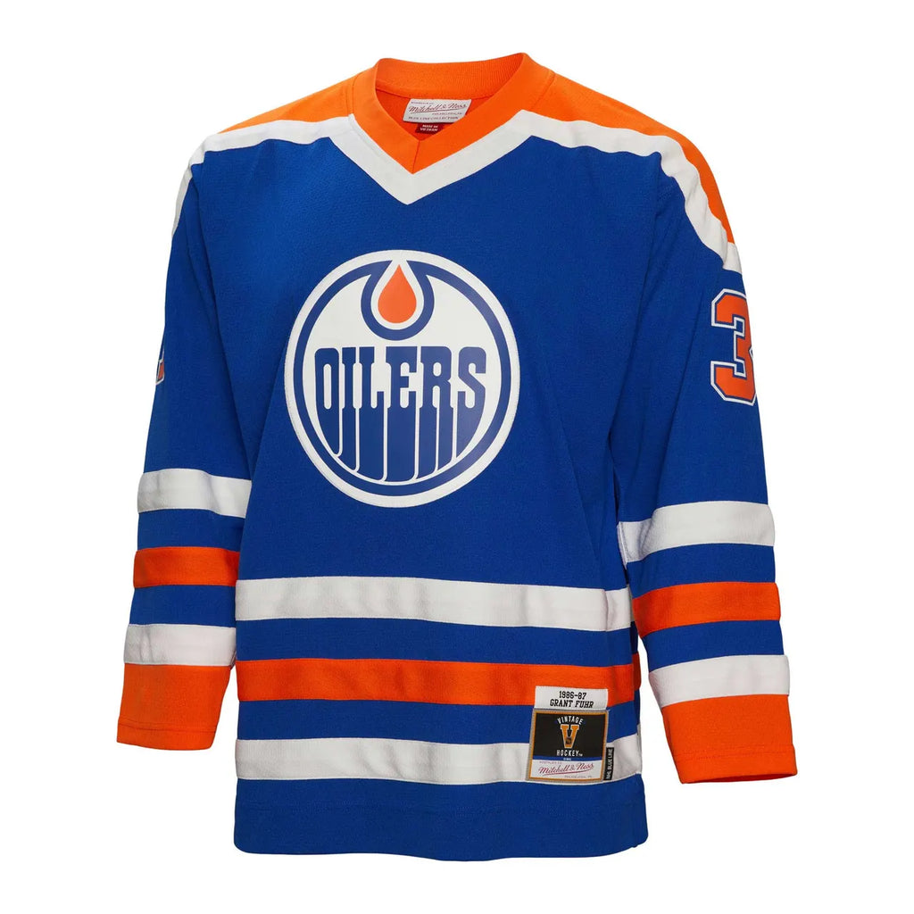 Mitchell & Ness Fuhr Oilers Jersey - Hình 3