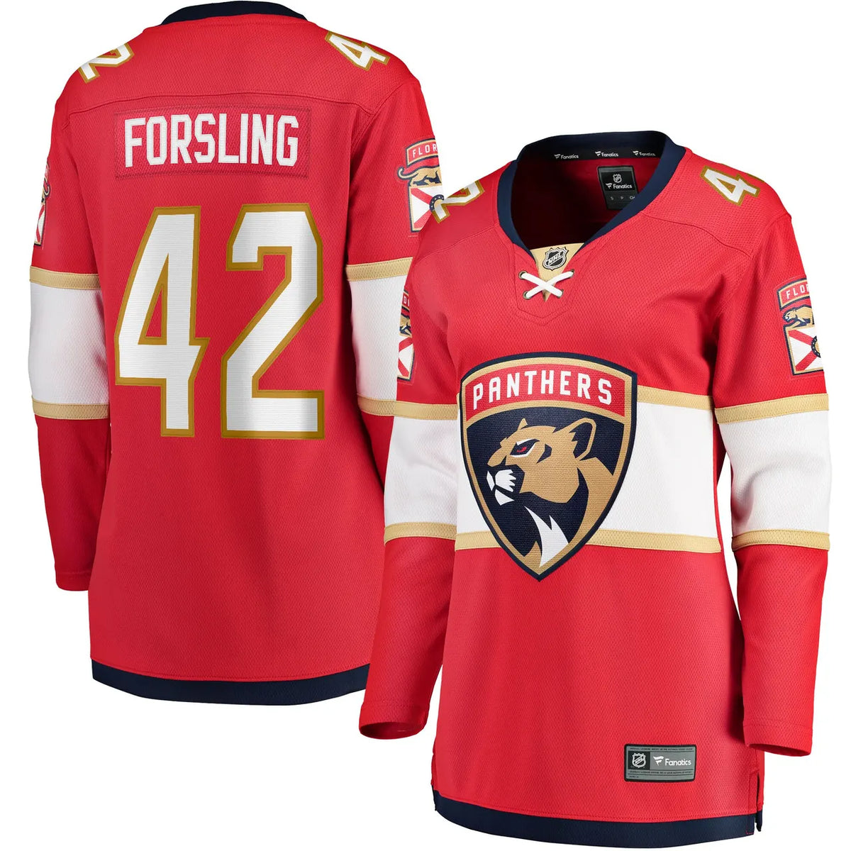 Forsling Panthers Red Jersey fanatics