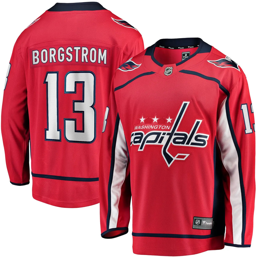 fanatics Borgstrom Capitals Jersey
