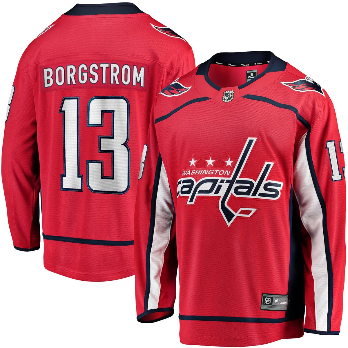 fanatics Borgstrom Capitals Jersey