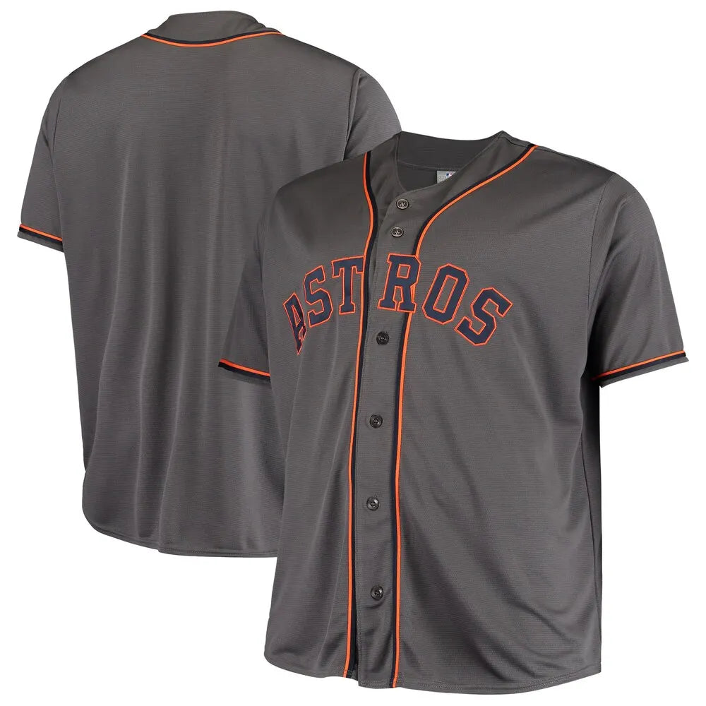 Astros Gray Fashion Jersey