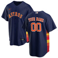 Nike Navy Astros Custom Jersey