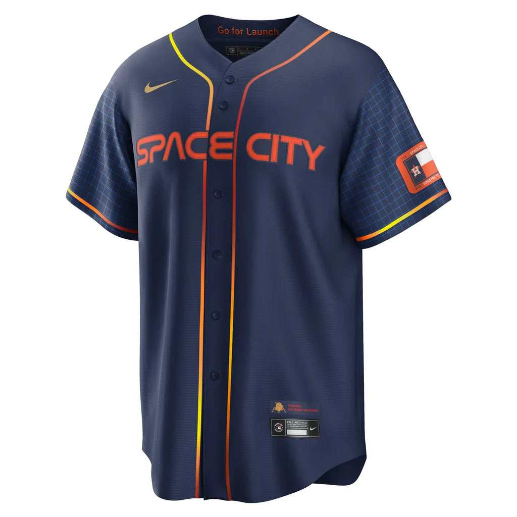 Astros Space City Jersey nike navy - Hình 3