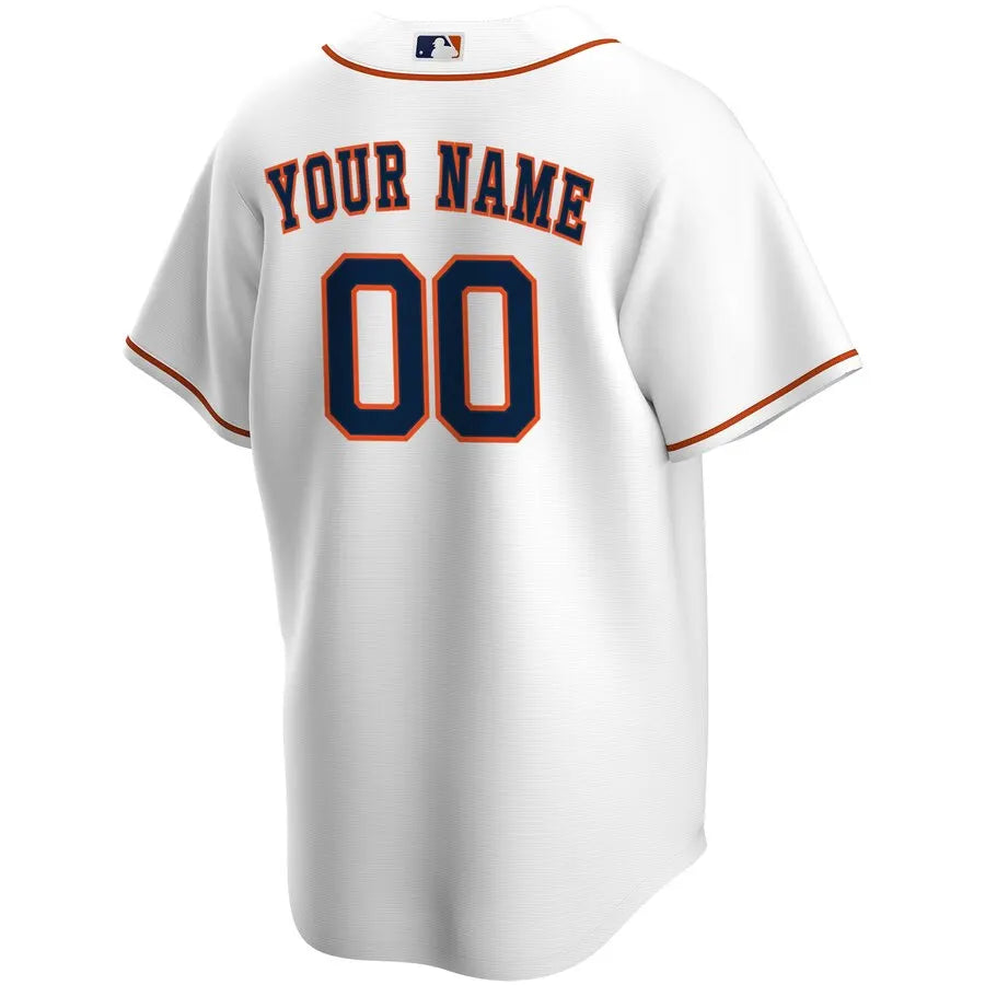 nike personalized Astros White Custom Jersey - Hình 3