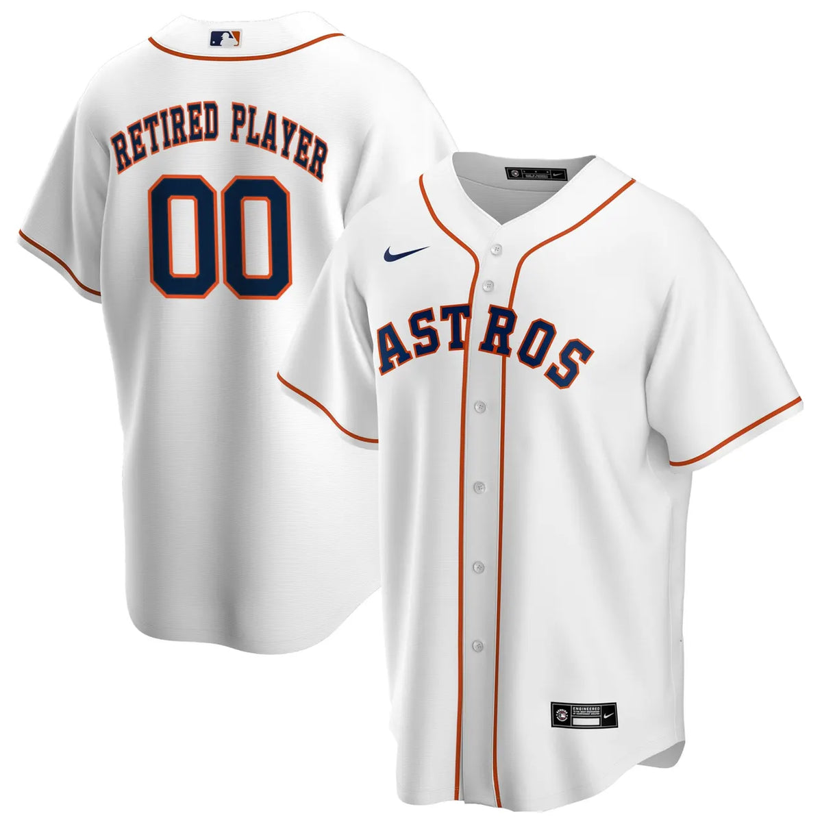 Astros Retired Player Jersey