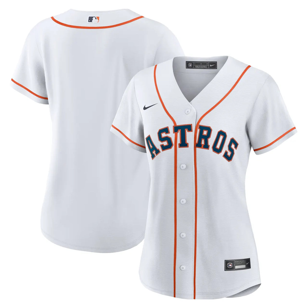 Astros Women's White Jersey
