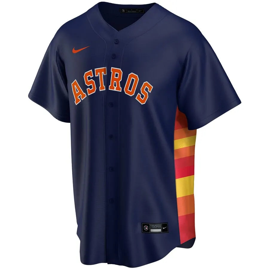 Astros Navy Alternate Jersey - Hình 2