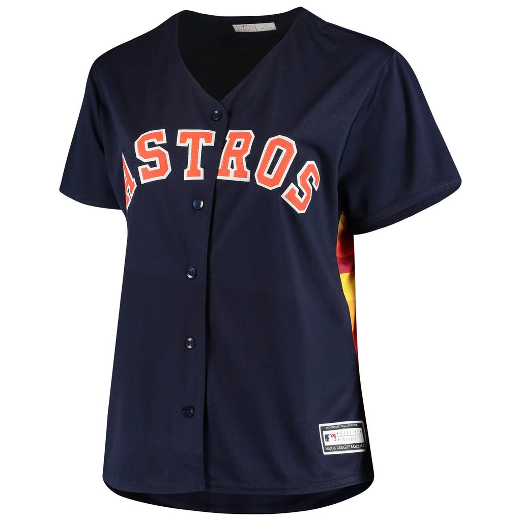 Astros Women's Navy Jersey - Hình 3