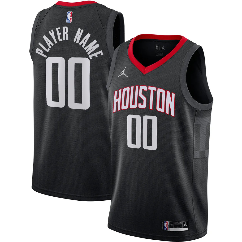 Rockets Anthracite Custom Jersey - Hình 2