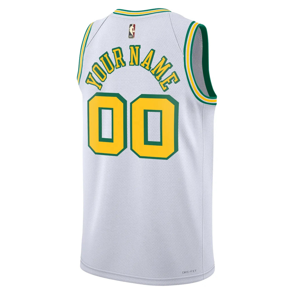 Rockets White Classic Jersey Nike - Hình 3