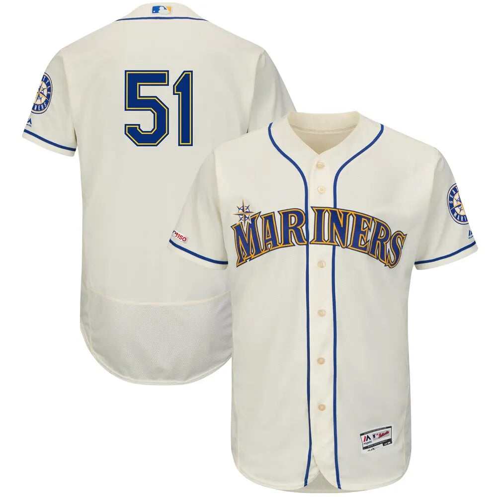 Mariners Cream Replica Jersey