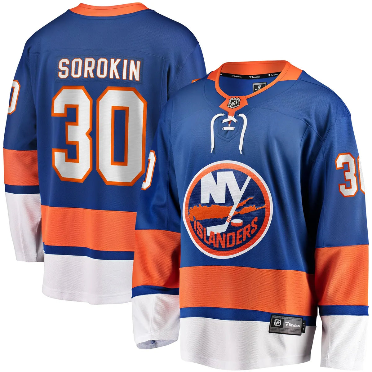 Sorokin Islanders Royal Jersey