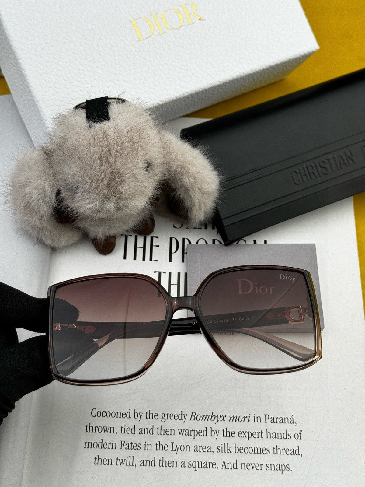 DIOR MONTAIGNE SUNGLASSES CD0751 IN ACETATE